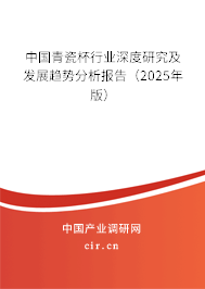 中國(guó)青瓷杯行業(yè)深度研究及發(fā)展趨勢(shì)分析報(bào)告（2025年版）