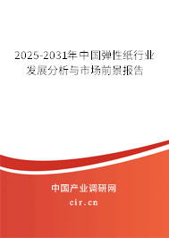 2025-2031年中國(guó)彈性紙行業(yè)發(fā)展分析與市場(chǎng)前景報(bào)告