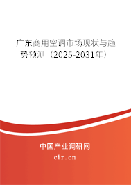 廣東商用空調(diào)市場(chǎng)現(xiàn)狀與趨勢(shì)預(yù)測(cè)（2025-2031年）