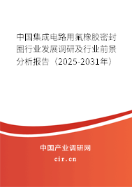 中國集成電路用氟橡膠密封圈行業(yè)發(fā)展調(diào)研及行業(yè)前景分析報(bào)告（2025-2031年）