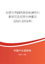 全球與中國內(nèi)聚型粘彈劑行業(yè)研究及前景分析報告（2025-2031年）