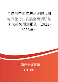 全球與中國(guó)推進(jìn)系統(tǒng)的飛機(jī)電氣化行業(yè)發(fā)展全面調(diào)研與未來(lái)趨勢(shì)預(yù)測(cè)報(bào)告（2022-2028年）
