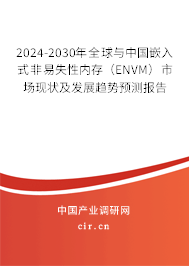 2024-2030年全球與中國嵌入式非易失性內(nèi)存（ENVM）市場現(xiàn)狀及發(fā)展趨勢預(yù)測報告