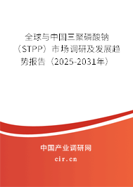 全球與中國(guó)三聚磷酸鈉（STPP）市場(chǎng)調(diào)研及發(fā)展趨勢(shì)報(bào)告（2025-2031年）