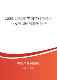 2025-2031年中國塑料模具行業(yè)發(fā)展調研與趨勢分析