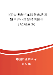 中國大連市汽車服務市場調研與行業(yè)前景預測報告（2025年版）