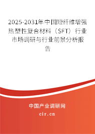 2025-2031年中國(guó)短纖維增強(qiáng)熱塑性復(fù)合材料（SFT）行業(yè)市場(chǎng)調(diào)研與行業(yè)前景分析報(bào)告