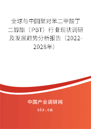 全球與中國聚對苯二甲酸丁二醇酯（PBT）行業(yè)現(xiàn)狀調(diào)研及發(fā)展趨勢分析報告（2022-2028年）