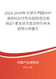 2024-2030年全球與中國(guó)MAP激酶相互作用絲氨酸蛋白激酶1行業(yè)發(fā)展深度調(diào)研與未來(lái)趨勢(shì)分析報(bào)告