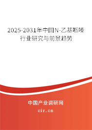 2025-2031年中國N-乙基哌嗪行業(yè)研究與前景趨勢