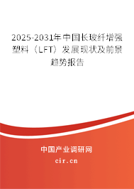 2025-2031年中國長玻纖增強(qiáng)塑料（LFT）發(fā)展現(xiàn)狀及前景趨勢(shì)報(bào)告