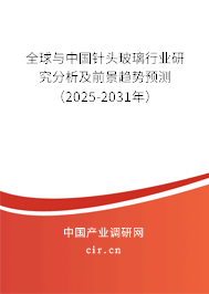 全球與中國針頭玻璃行業(yè)研究分析及前景趨勢預測（2025-2031年）