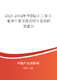 2025-2031年中國1,3-二溴-5-氟苯行業(yè)深度調(diào)研與發(fā)展趨勢報告