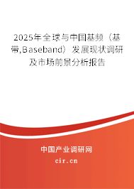 2025年全球與中國基頻（基帶,Baseband）發(fā)展現(xiàn)狀調(diào)研及市場前景分析報(bào)告