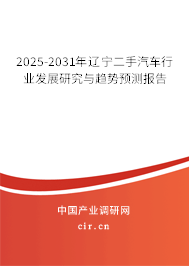 2025-2031年遼寧二手汽車行業(yè)發(fā)展研究與趨勢預(yù)測報告