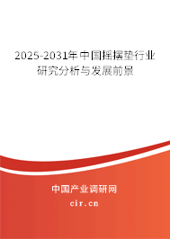 2025-2031年中國搖擺墊行業(yè)研究分析與發(fā)展前景