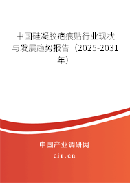 中國(guó)硅凝膠疤痕貼行業(yè)現(xiàn)狀與發(fā)展趨勢(shì)報(bào)告（2025-2031年）