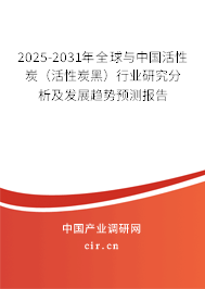 2025-2031年全球與中國活性炭（活性炭黑）行業(yè)研究分析及發(fā)展趨勢預(yù)測報(bào)告