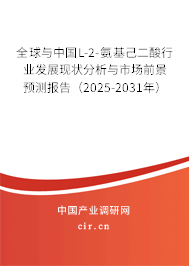 全球與中國L-2-氨基己二酸行業(yè)發(fā)展現(xiàn)狀分析與市場(chǎng)前景預(yù)測(cè)報(bào)告（2025-2031年）