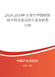 2024-2030年全球與中國磷酸酶市場深度調(diào)研與發(fā)展趨勢分析