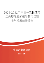 2024-2030年中國一次性使用二尖瓣球囊擴張導(dǎo)管市場現(xiàn)狀與發(fā)展前景報告