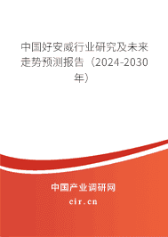 中國(guó)好安威行業(yè)研究及未來走勢(shì)預(yù)測(cè)報(bào)告（2023-2029年）