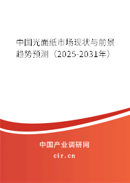 中國光面紙市場現(xiàn)狀與前景趨勢預(yù)測（2025-2030年）