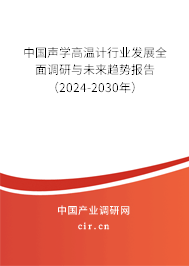 中國(guó)聲學(xué)高溫計(jì)行業(yè)發(fā)展全面調(diào)研與未來趨勢(shì)報(bào)告（2024-2030年）