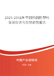 2025-2031年中國熱固性塑料發(fā)展現(xiàn)狀與前景趨勢報(bào)告