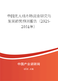 中國無人機(jī)市場調(diào)查研究與發(fā)展趨勢預(yù)測報(bào)告（2025-2031年）