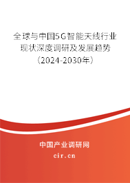 全球與中國(guó)5G智能天線行業(yè)現(xiàn)狀深度調(diào)研及發(fā)展趨勢(shì)（2024-2030年）