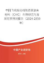中國飛機(jī)發(fā)動機(jī)陶瓷基復(fù)合材料（CMC）市場研究與發(fā)展前景預(yù)測報告（2024-2030年）