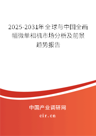 2025-2031年全球與中國全畫幅微單相機市場分析及前景趨勢報告
