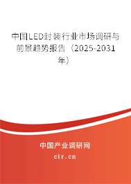 中國LED封裝行業(yè)市場調研與前景趨勢報告（2025-2031年）