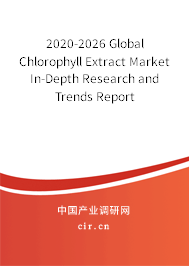 2020-2026 Global Chlorophyll Extract Market In-Depth Research and Trends Report