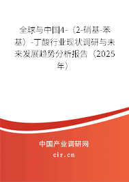 全球與中國4-（2-硝基-苯基）-丁酸行業(yè)現(xiàn)狀調(diào)研與未來發(fā)展趨勢分析報告（2025年）