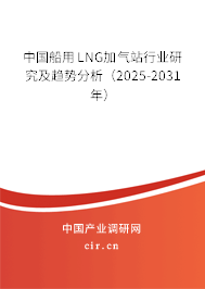 中國(guó)船用LNG加氣站行業(yè)研究及趨勢(shì)分析（2025-2031年）