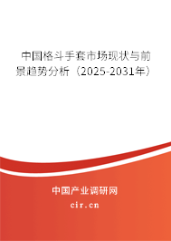 中國(guó)格斗手套市場(chǎng)現(xiàn)狀與前景趨勢(shì)分析（2025-2031年）