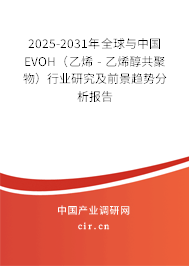 2025-2031年全球與中國EVOH（乙烯 - 乙烯醇共聚物）行業(yè)研究及前景趨勢分析報(bào)告