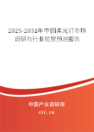2025-2031年中國(guó)柔光燈市場(chǎng)調(diào)研與行業(yè)前景預(yù)測(cè)報(bào)告