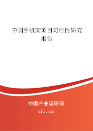 中國手機架項目可行性研究報告