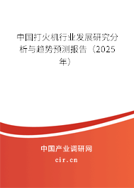 中國打火機行業(yè)發(fā)展研究分析與趨勢預測報告（2025年）