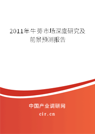 2011年牛蒡市場(chǎng)深度研究及前景預(yù)測(cè)報(bào)告