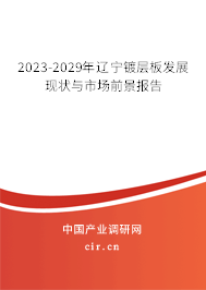 2023-2029年遼寧鍍層板發(fā)展現(xiàn)狀與市場前景報告