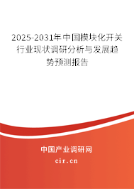 2024-2030年中國(guó)模塊化開(kāi)關(guān)行業(yè)現(xiàn)狀調(diào)研分析與發(fā)展趨勢(shì)預(yù)測(cè)報(bào)告