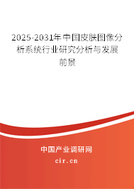 2025-2031年中國(guó)皮膚圖像分析系統(tǒng)行業(yè)研究分析與發(fā)展前景