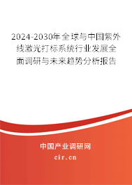 2024-2030年全球與中國紫外線激光打標(biāo)系統(tǒng)行業(yè)發(fā)展全面調(diào)研與未來趨勢分析報告