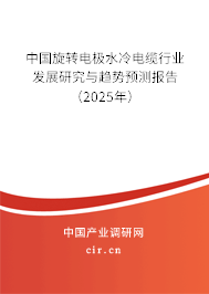 中國(guó)旋轉(zhuǎn)電極水冷電纜行業(yè)發(fā)展研究與趨勢(shì)預(yù)測(cè)報(bào)告（2025年）