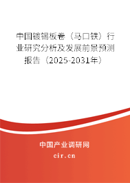 中國鍍錫板卷（馬口鐵）行業(yè)研究分析及發(fā)展前景預(yù)測報(bào)告（2025-2031年）