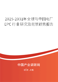 2025-2031年全球與中國電廠EPC行業(yè)研究及前景趨勢(shì)報(bào)告